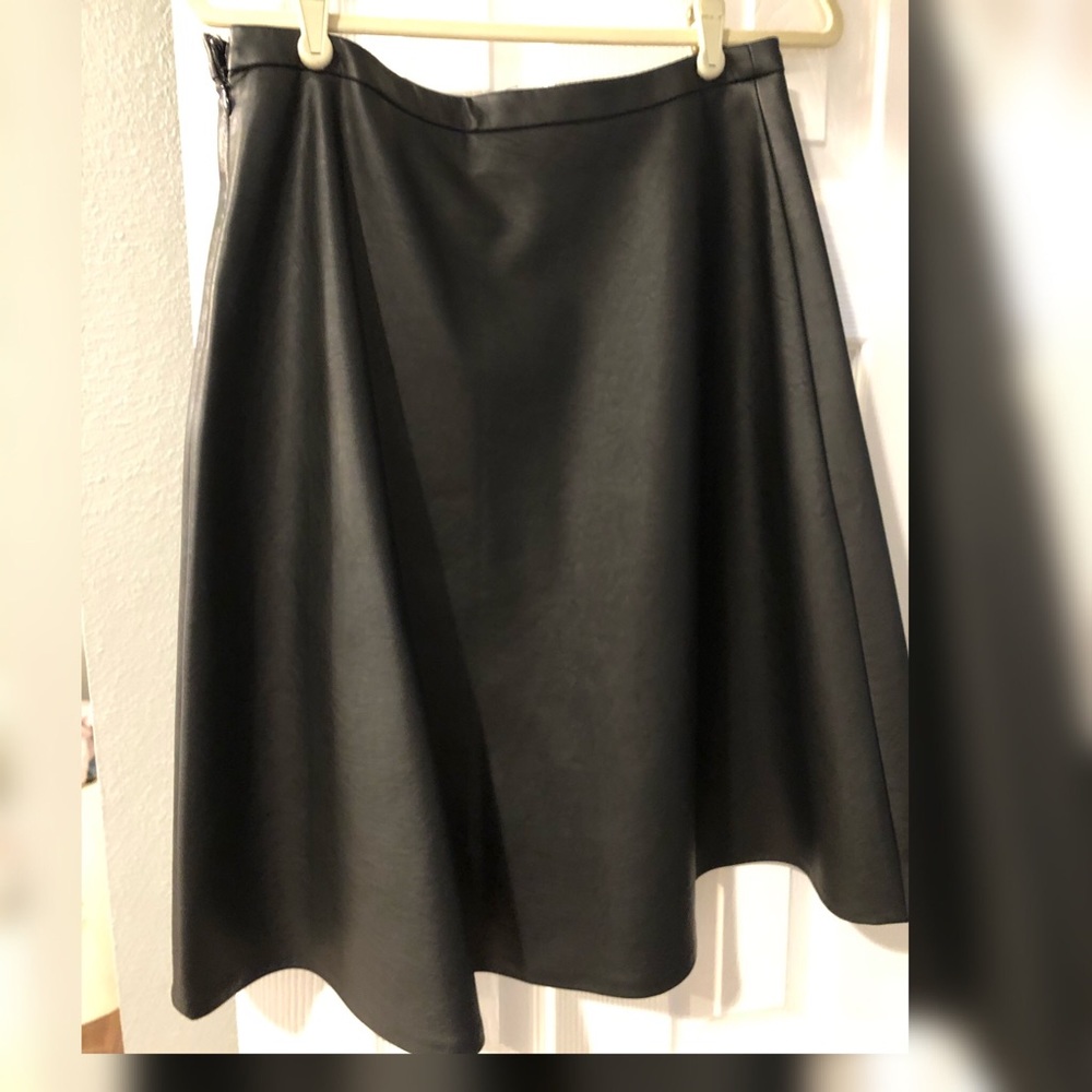 The Limited Faux leather skirt